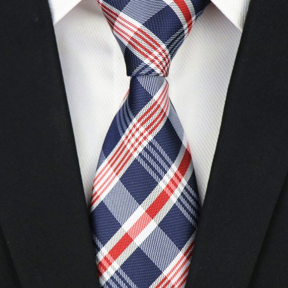 Woven Silk Tie Formal Necktie